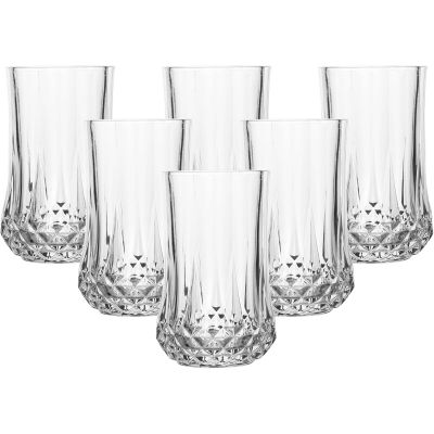 Diamond Etched Tumbler Hi-Ball Glasses 320ml