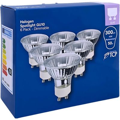 Simpa Halogen Spotlight GU10 Dimmable 300Lm 2800K Warm White