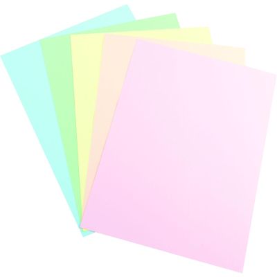 A4 Pastel Paper Assorted Colors 100 Sheets (80gsm)