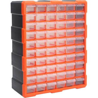 simpa 60 Multi Drawers Plastic DIY Tool Bit Storage Organiser
