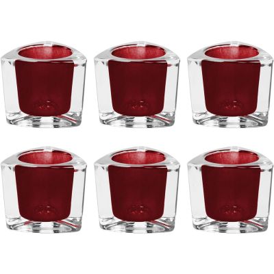 Heavy Weight Glass Tea light Holders