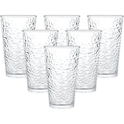 Lucente Hammer Patten Water Dinking Glasses 335ml