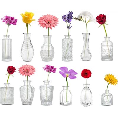Cut Glass Centrepiece Table Flower Vase Collection Assorted Design