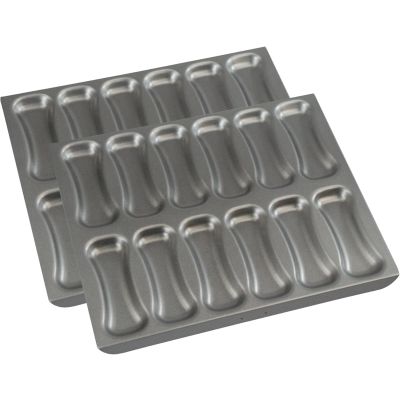 Éclair Tin Non Stick Baking Tray Home Bakeware