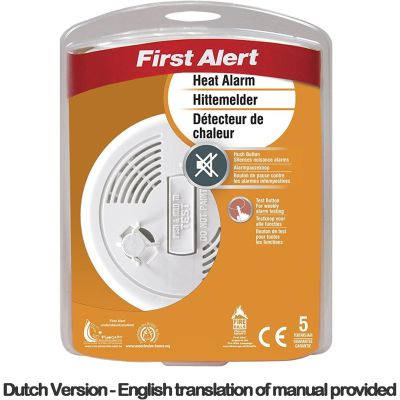 First Alert Heat Detector Alarm