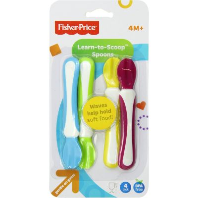 Fisher-Price 4 Count Learn to Scoop Spoon