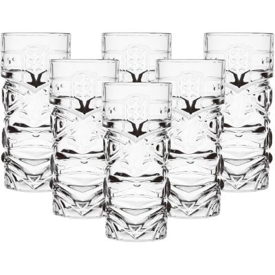 Tiki Modern Style Highball Glasses 410ml