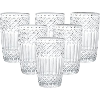 Royal POSH Hi-Ball Water Drinking Glasses 380ml