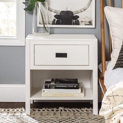 Eden Bridge Designs Traditional Simple Wood Rectangle Side Table