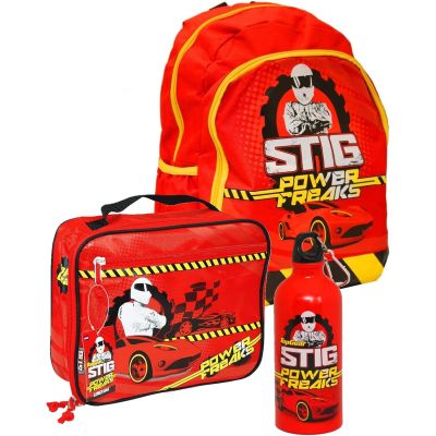 The Stig Power Freaks Children School Travel Backpack