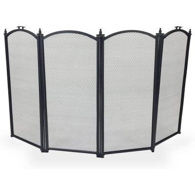 Berkshires 4 Panel Fire Place Guard Fire Screen Spark