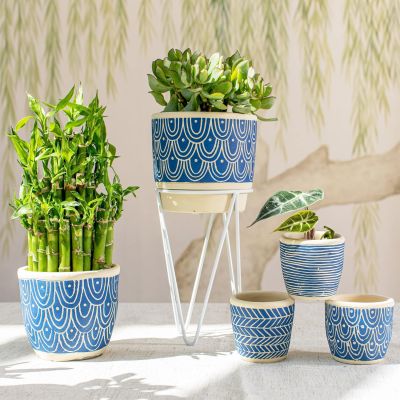 Sass & Belle Planter With Wire Stand