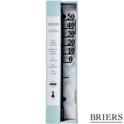 Briers Weather Resistant Indoor/Outdoor Kingsbury Thermometer