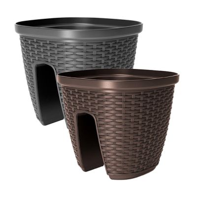 Emsa Casa Mesh Railing Pots