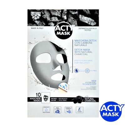 Acty Detox Tissue Mask With Natural Charcoal