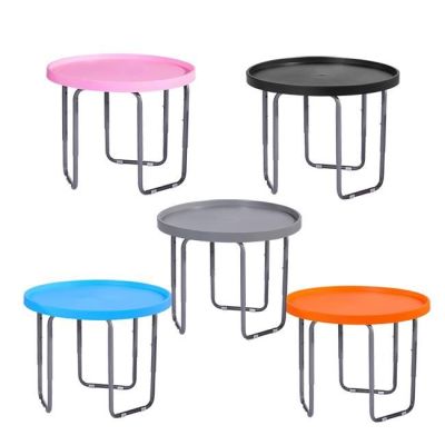 Tuff Spot Children's Round Utility Mixing Play Tray Table