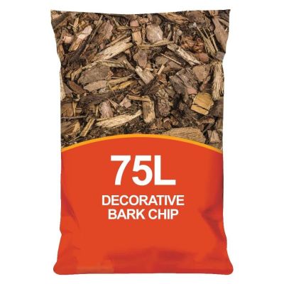 75 Litre Decorative Landscape Bark Spruce Wood Bark Chipping