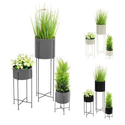 Contemporary Indoor & Outdoor Flower Plant Pot Holders & Hairpin Stands 