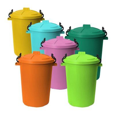 Plastic Bin With Locking Lid