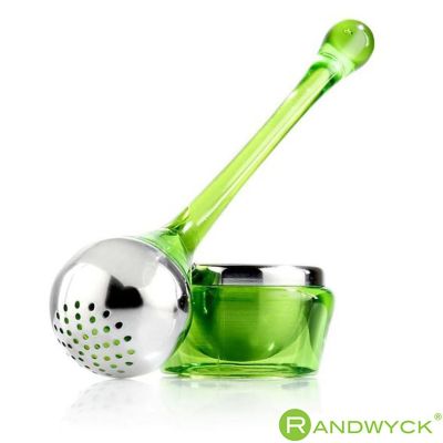 Randwyck Contemporary Teapop Loose Tea Infuser With Holder