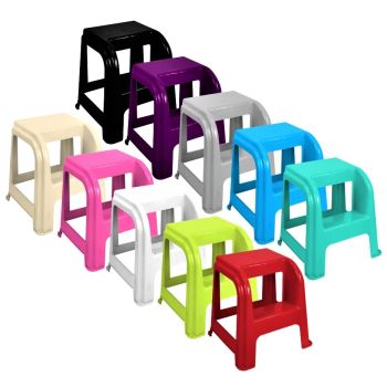 Strong Plastic Multi Purpose Step Stool 