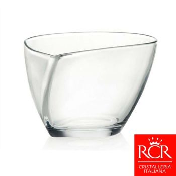 RCR Crystal Glass Teardrop Dessert Bowls