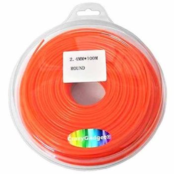 Crazy Gadget Nylon Round String Wire Garden Strimmer Refill - 100 Metre