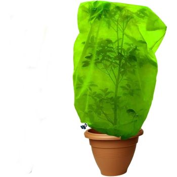 Garden Plant Tree Green Fleece Cover