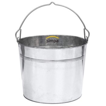 Heavy Duty Galvanised Metal Bucket Pail With Handle