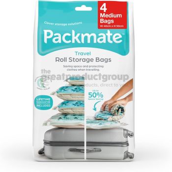 Packmate Roll Up Travel Bag Space Saver Pack