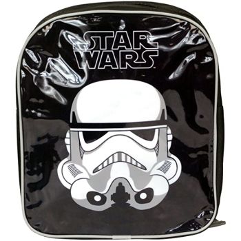 Official Star Wars Childrens Boys Bag Junior Black Backpack