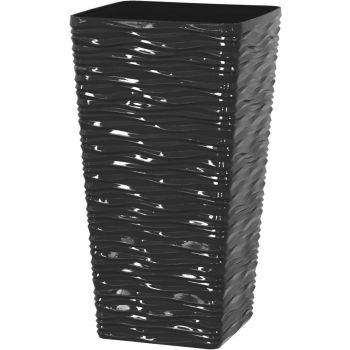 Panache Wave Tall Gloss Plastic Planter