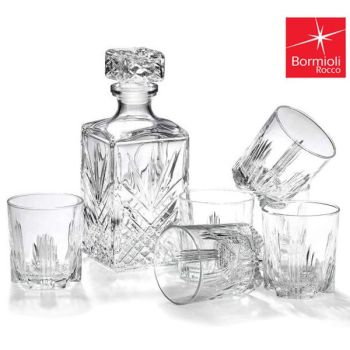 Bormioli Rocco Select Decanter & Whiskey Glass Set