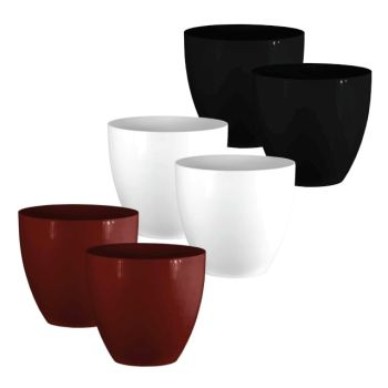 Avant-Garde Gloss Plastic Planters