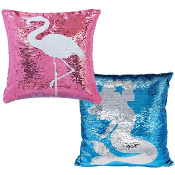 Magic Flip Reveal Sequin Plush Cushions