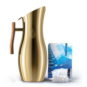 Invigorated Water Stainless Steel Alkaline Water Filter Jug